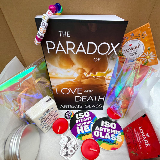 Date with a Book: Get in the Bath and Sob Book Lovers Box The Paradox of Love and Death Special Edition Book Bundle